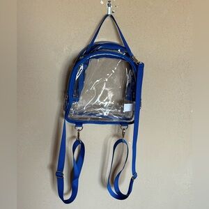 💖Metaverse Blue Clear Backpack💖